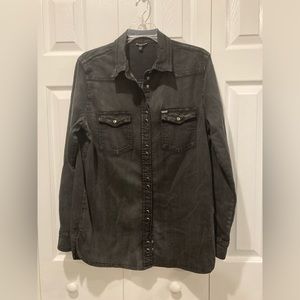 Guess brand denim top